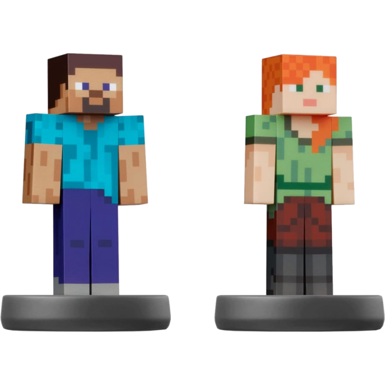 Главное изображение Amiibo No.89 Стив и Алекс (Steve and Alex) (Super Smash Bros) для Switch