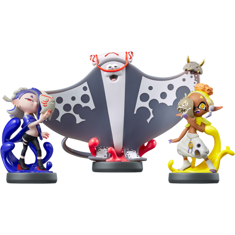 Главное изображение Amiibo Кулла, Мурия, Биг Ман (Shiver, Frye, Big Man) (Splatoon) для Switch