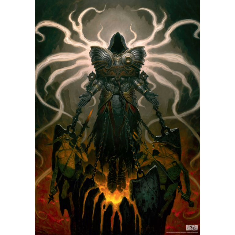 Главное изображение Пазл Diablo IV Inarius (1000 элементов) (Gaming Series)