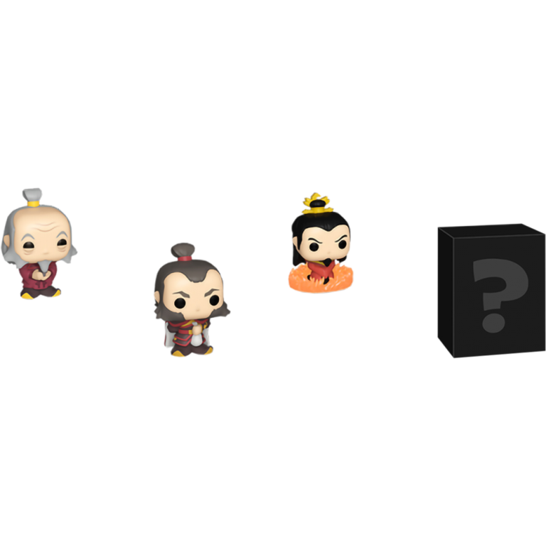 Главное изображение Фигурка Funko Bitty POP! Avatar - The Last Airbender: Iroh + Admiral Zhao + Fire Lord Ozai + Mystery (4 Pack)