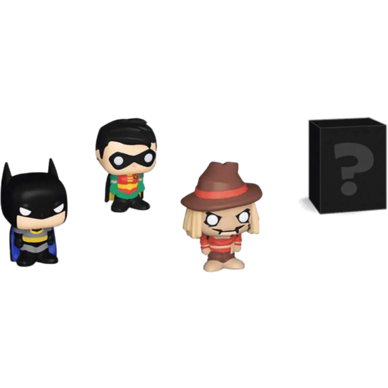 Главное изображение Фигурка Funko Bitty POP! DC Comics: Batman + Robin + Scarecrow + Mystery (4 Pack)