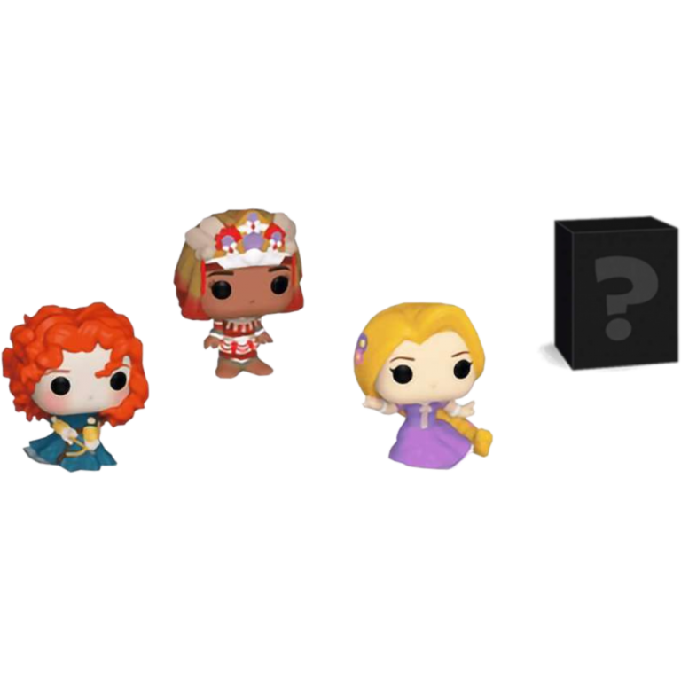 Главное изображение Фигурка Funko Bitty POP! Disney Princess: Rapunzel + Merida + Moana + Mystery (4 Pack)
