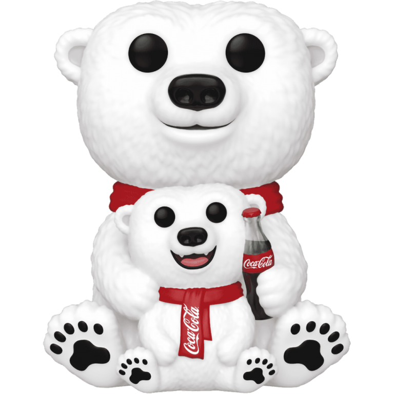 Главное изображение Фигурка Funko POP! Ad Icons: Coca-Cola: Coca-Cola Polar Bear with Cub #241