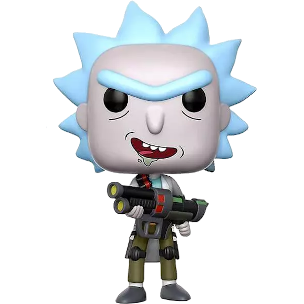 Главное изображение Фигурка Funko POP! Animation: Rick & Morty: Weaponized Rick (Chase) #172