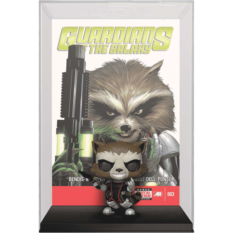 Главное изображение Фигурка Funko POP! Comic Covers: Marvel: Guardians of the Galaxy: Rocket Raccoon #59