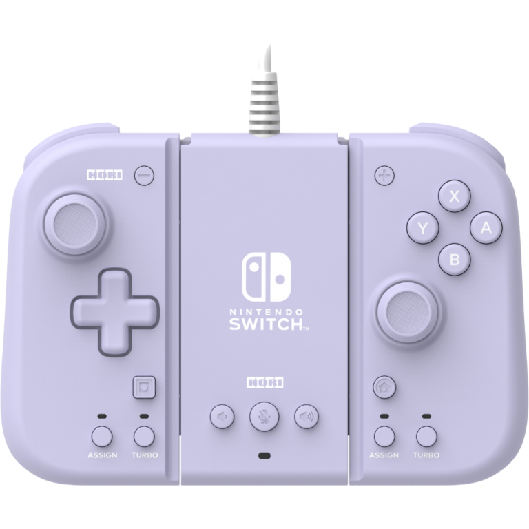 Главное изображение Hori Split Pad Compact Attachment Set - Lavender (NSW-428U) для Switch