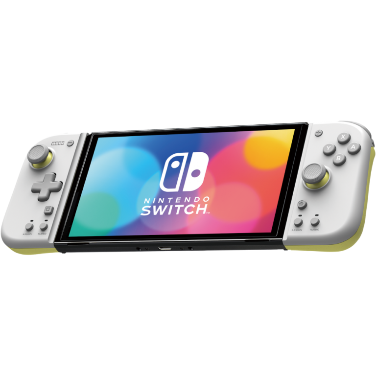 Главное изображение Hori Split Pad Compact – Light Gray & Yellow (Б/У) для Switch