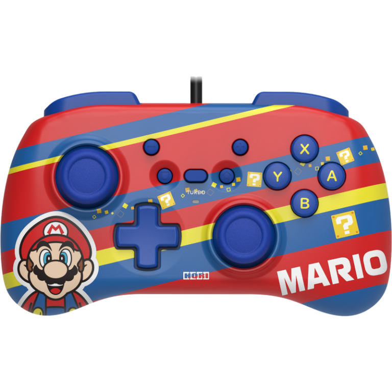 Главное изображение Проводной геймпад Horipad Mini, Mario (NSW-366U) для Switch