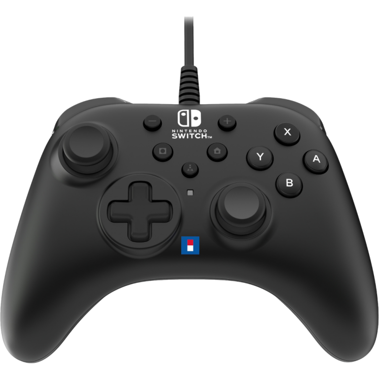 Главное изображение Проводной геймпад HORIPAD Turbo Black (NSW-457U) для Switch