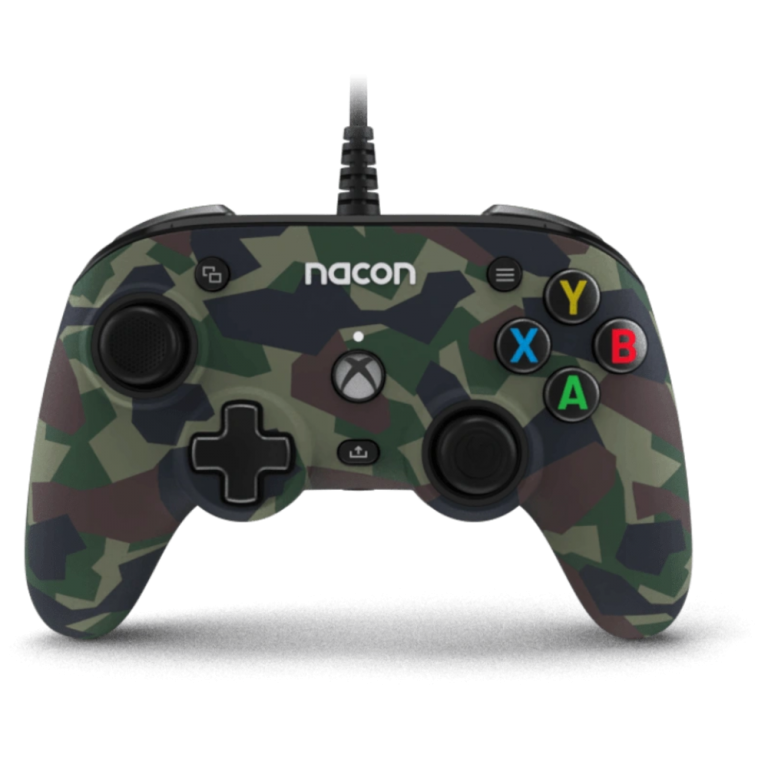 Главное изображение Проводной геймпад Nacon Pro Compact (Xbox, PC), Forest Camo для Xboxsx