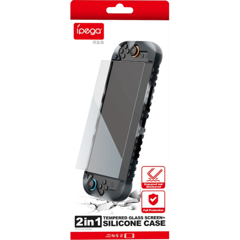 Главное изображение Силиконовый чехол и защитное стекло для Nintendo Switch 2 (PG-SW2024A) для Switch2