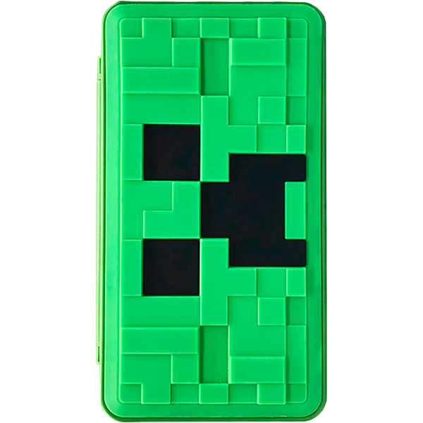 Главное изображение Кейс Nintendo Switch для хранения 24 картриджей Minecraft (Creeper) для Switch