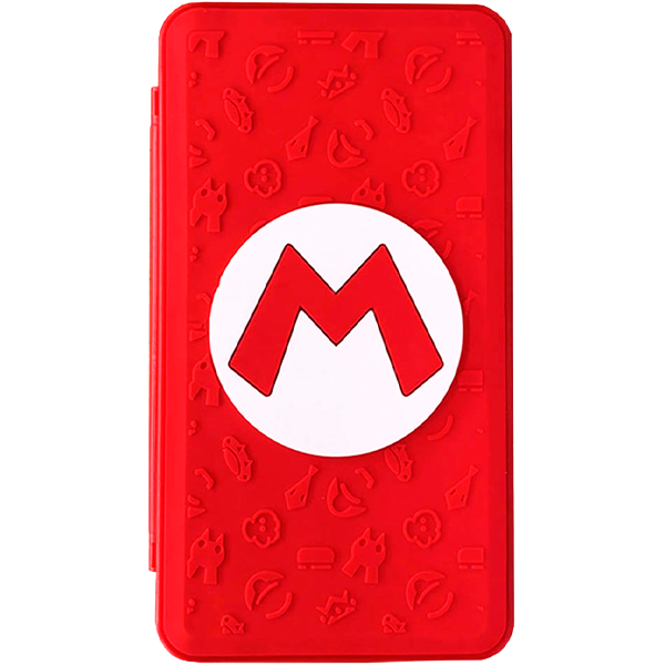 Главное изображение Кейс Nintendo Switch для хранения 24 картриджей Super Mario (Mario Logo) для Switch