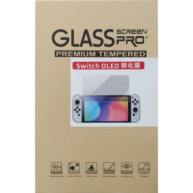 Главное изображение Защитное стекло для Nintendo Switch OLED для Switch
