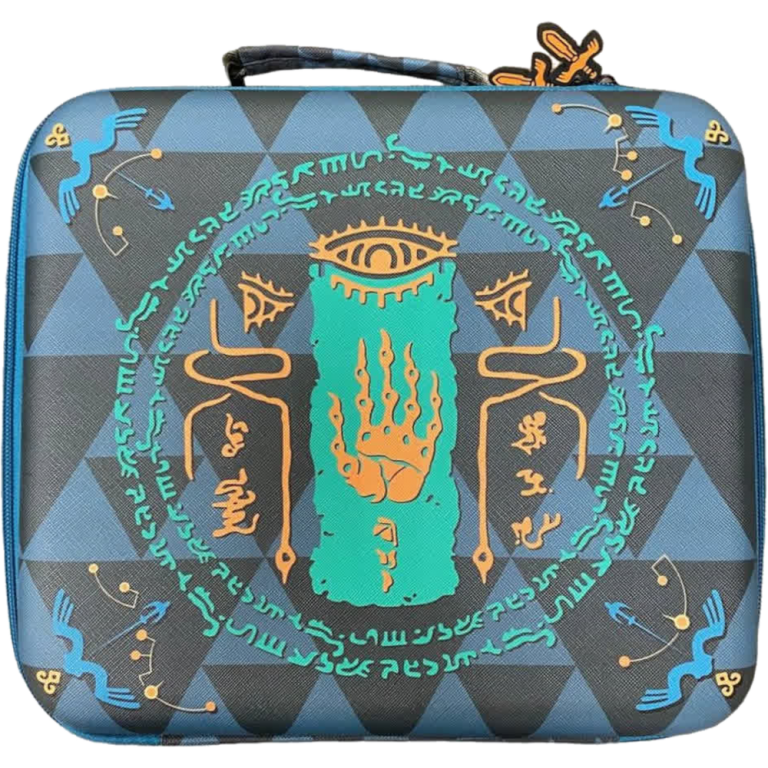 Главное изображение Сумка для Nintendo Switch - Storage Bag The Legend of Zelda: Tears of the Kingdom (triforce blue) для Switch