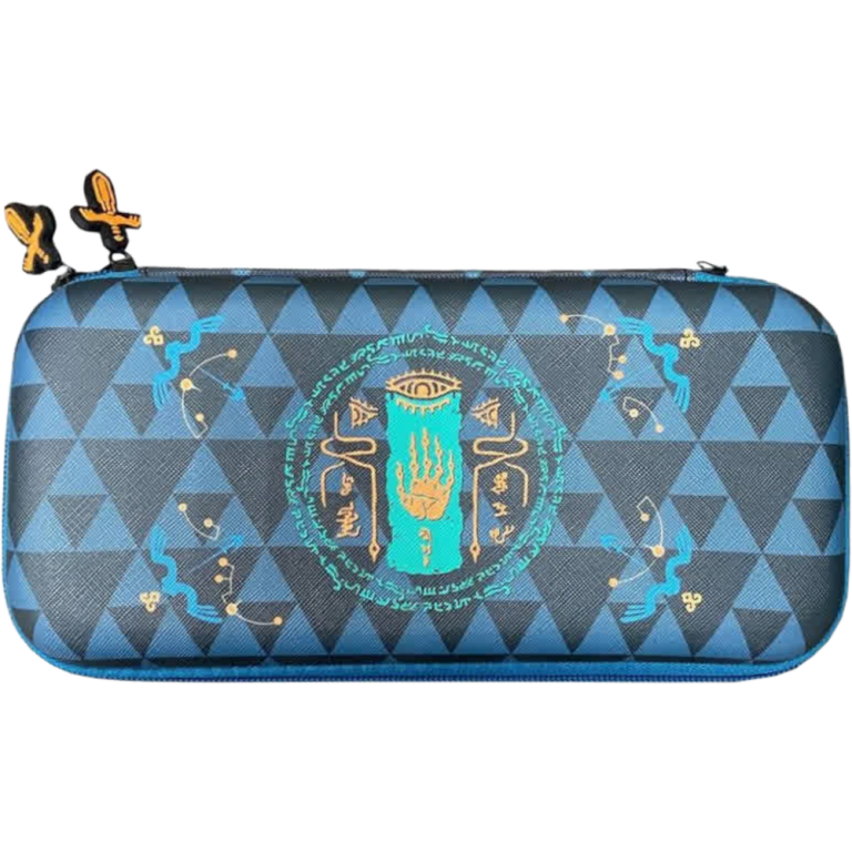 Главное изображение Чехол для Nintendo Switch/OLED, Legend of Zelda: Tears of the Kingdom (triforce blue) для Switch