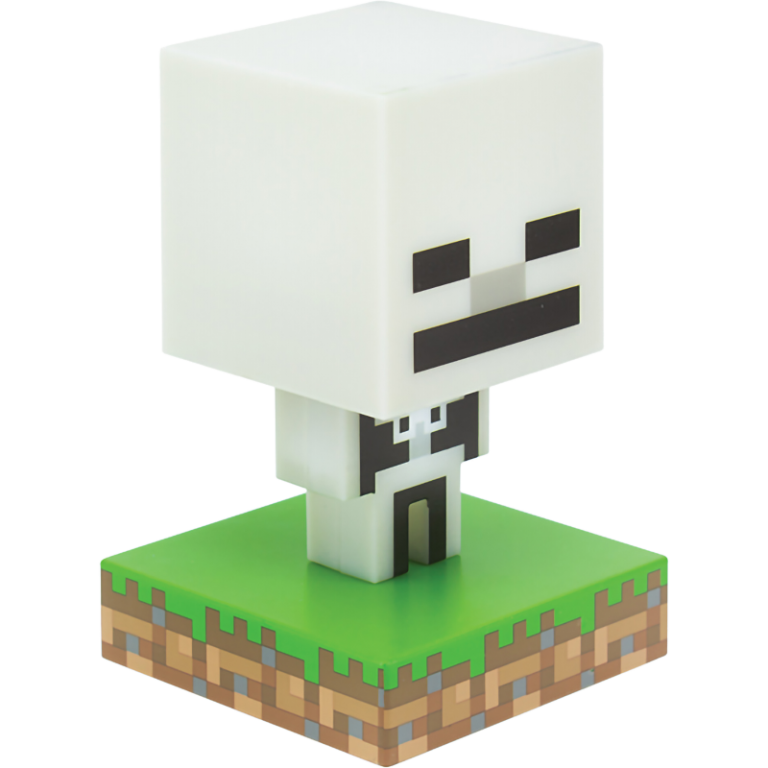 Главное изображение Светильник Paladone: Minecraft: Skeleton Icon Light