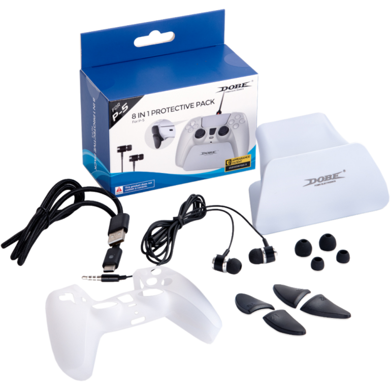Главное изображение Набор аксессуаров для PS5 8 in 1 Protective Pack (TP5-0579) для Ps5