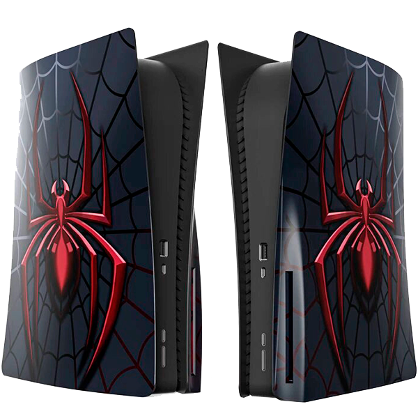 Главное изображение Сменный корпус PS5 AL-P502706 black and grey Spider для Ps5