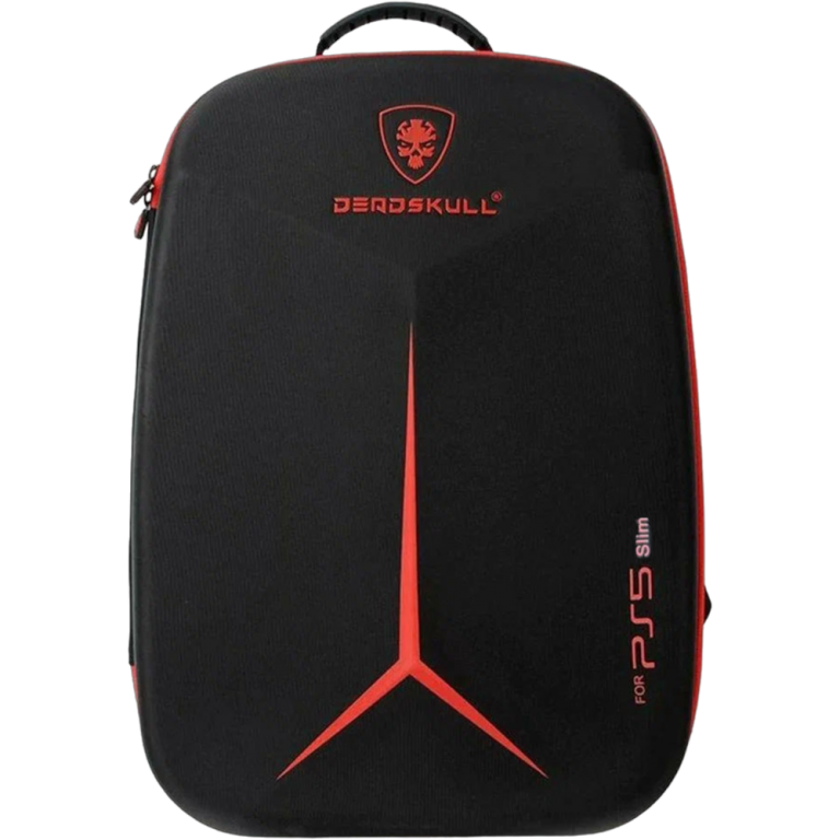 Главное изображение Рюкзак для консоли и геймпадов PS5 Slim DeadSkull Black-Red для Ps5