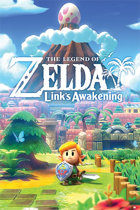 Главное изображение Постер Pyramid Maxi Poster: Nintendo: The Legend Of Zelda (Links Awakening)