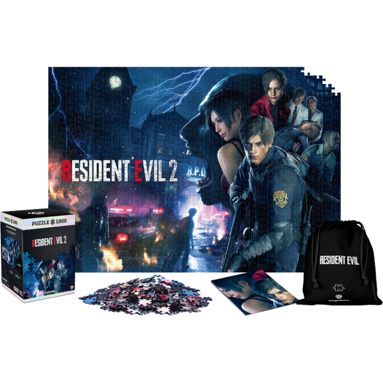 Главное изображение Пазл Resident Evil 2 Racoon City (1000 элементов)