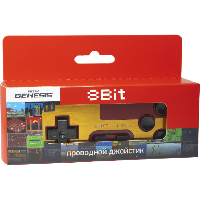 Главное изображение Retro Genesis Controller 8 Bit джойстик проводной (GS-44), P2 для Retro