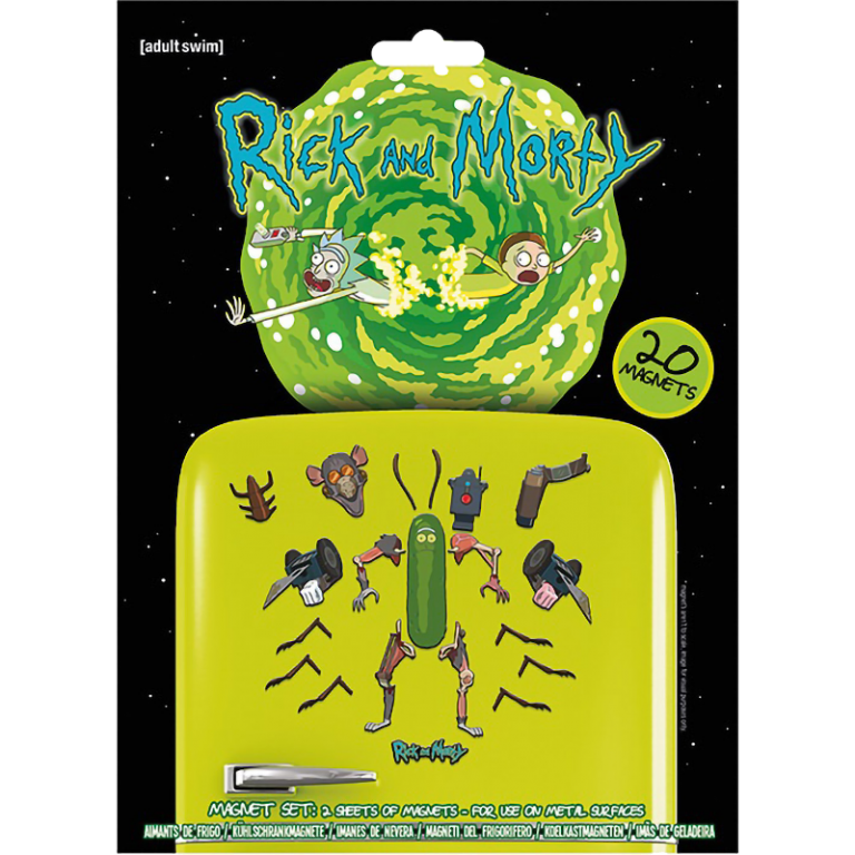 Главное изображение Набор магнитов Rick & Morty (Weaponize The Pickle)