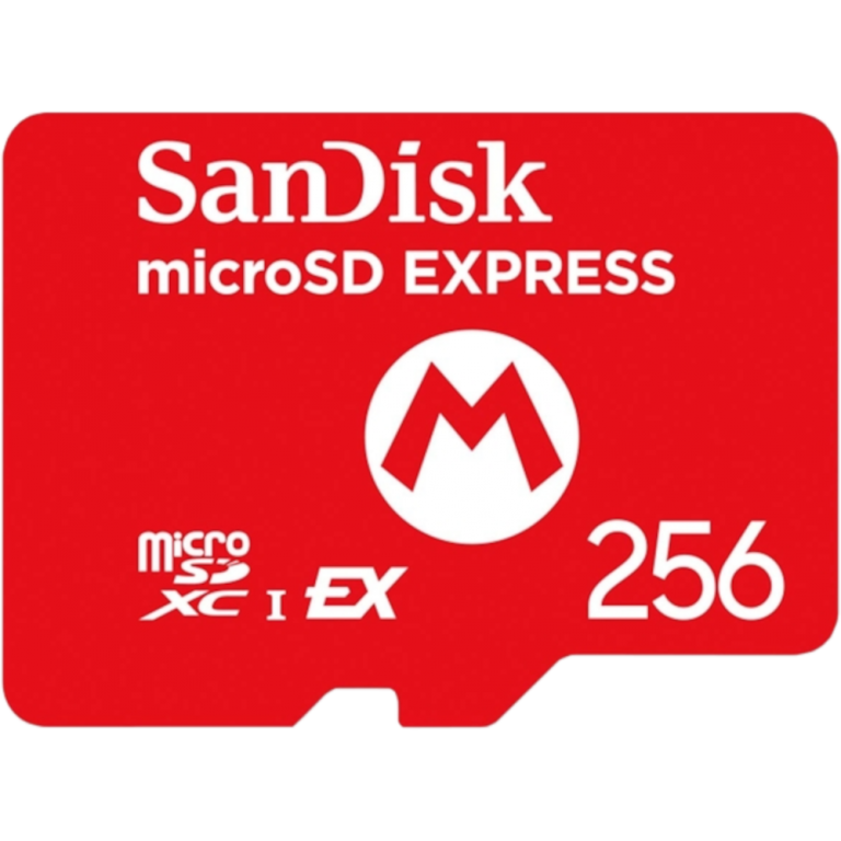 Главное изображение Карта памяти SanDisk microSD Express Card 256GB (Super Mario) для Switch2