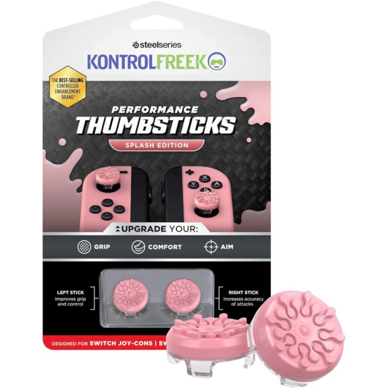 Главное изображение Накладки на стики - Splash Edition (pastel pink) для Switch