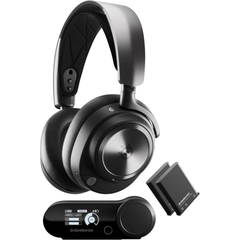 Главное изображение Беспроводная игровая гарнитура SteelSeries Arctis Nova Pro Wireless Black для Switch