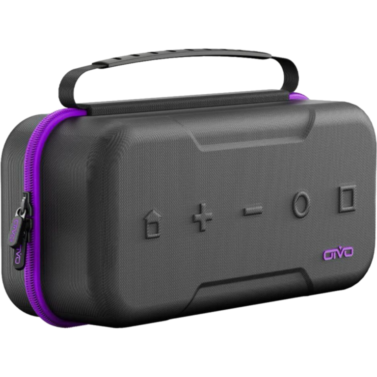 Главное изображение Чехол Switch/Oled Model Hard Shell Dockable Protective Case, черный/пурпурный (IV-SW188) для Switch