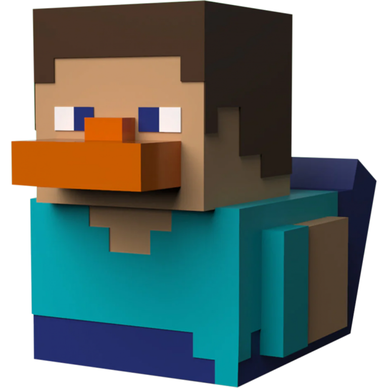 Главное изображение Фигурка утка TUBBZ Minecraft: Steve