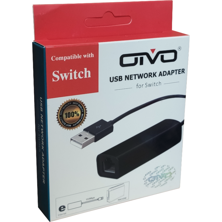 Главное изображение Сетевой интернет адаптер USB LAN Adapter, OIVO (IV-SW037) для Switch