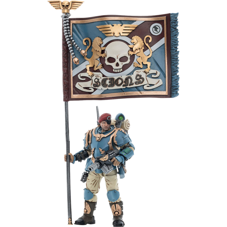 Главное изображение Фигурка Warhammer 40K: Astra Militarum Tempestus Scions Command Squad 55th Kappic Eagles Banner Bearer