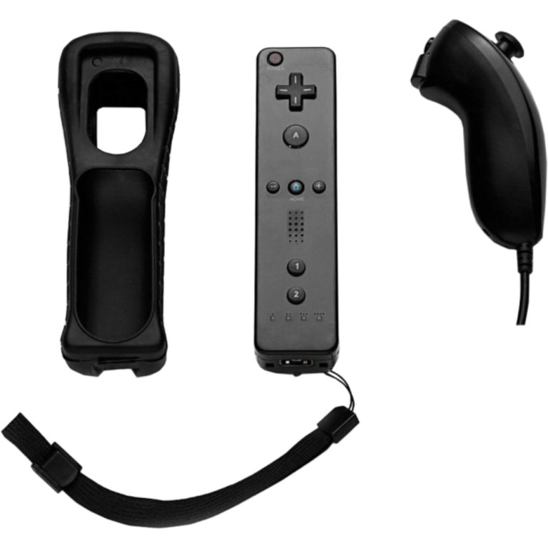 Главное изображение Wii Remote Plus + Wii Nunchuk, black для Wii