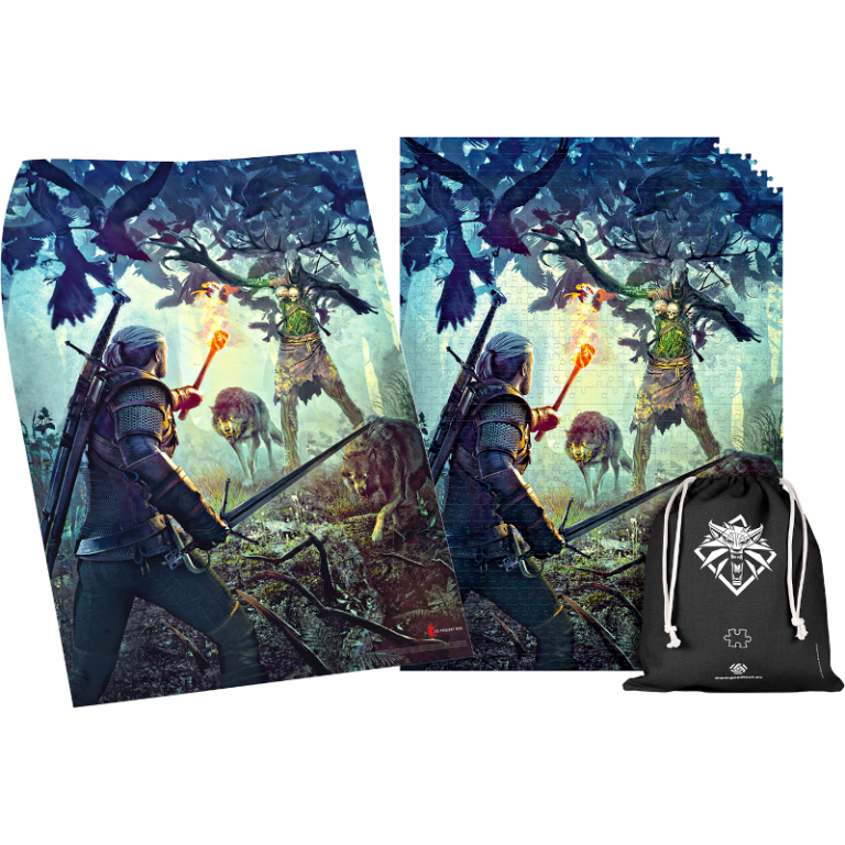 Главное изображение Пазл The Witcher Leshen (1000 элементов)