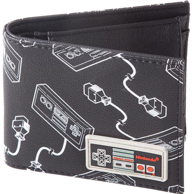 Главное изображение Кошелек Difuzed: Nintendo: NES Controller AOP Bifold Wallet With Rubber Patch