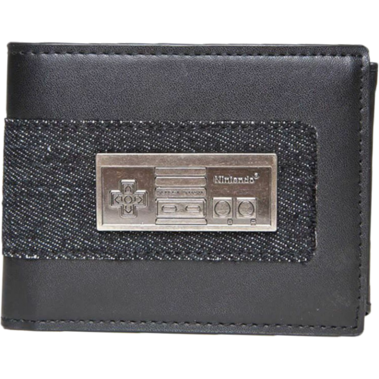 Главное изображение Кошелек Difuzed: Nintendo: Printed NES Logo: Metal Controller Bifold Wallet