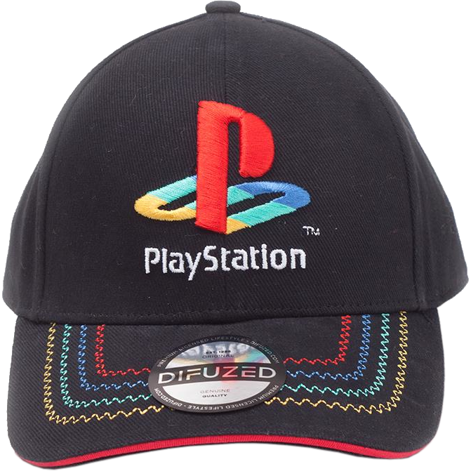 Главное изображение Бейсболка Difuzed: Playstation: Retro Logo (Adjustable Cap)