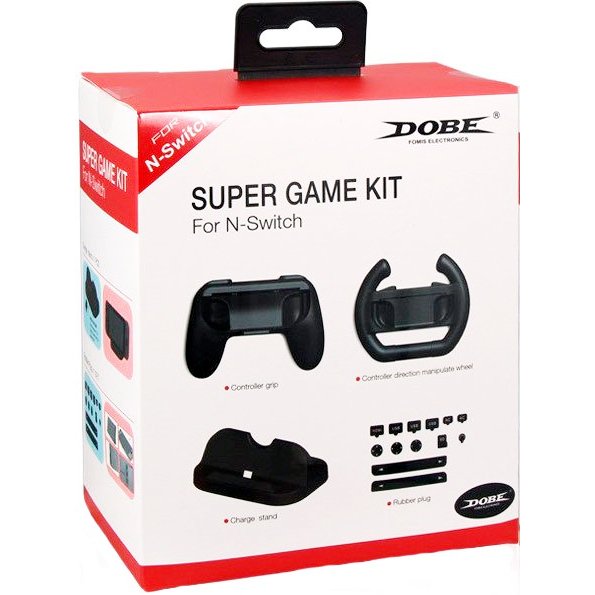 Главное изображение DOBE Набор аксессуаров Super Game Kit для Nintendo Switch для Switch