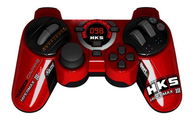 Главное изображение Геймпад проводной Eagle3 HKS Racing Controller для PS3