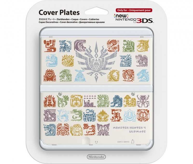 Главное изображение Faceplate (лицевая панель) New Nintendo 3DS (Monster Hunter 4 Ultimate) для 3DS