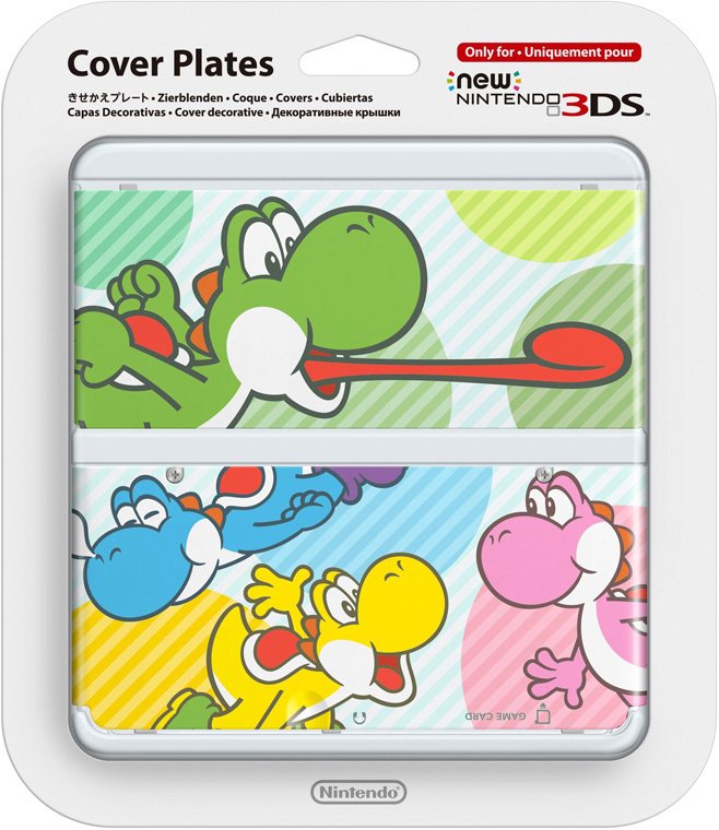 Главное изображение Faceplate (лицевая панель) New Nintendo 3DS (Multicolors Yoshi) для 3ds