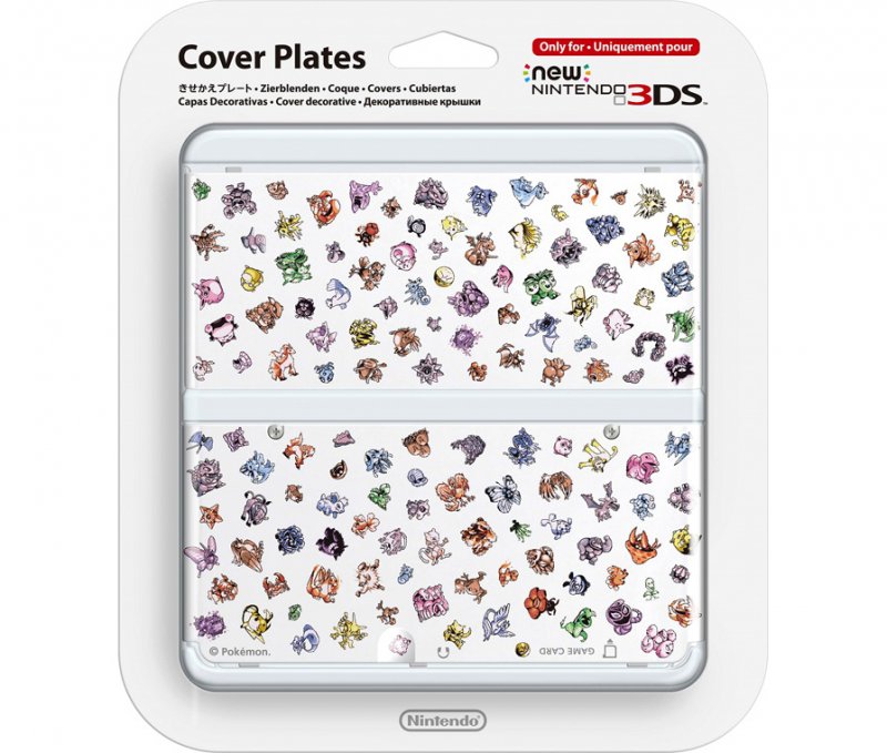 Главное изображение Faceplate (лицевая панель) New Nintendo 3DS (Pokemon 20th Anniversary) для 3DS