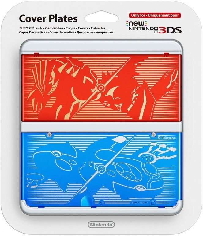 Главное изображение Faceplate (лицевая панель) New Nintendo 3DS (Pokemon Ruby/Sapphire) для 3ds