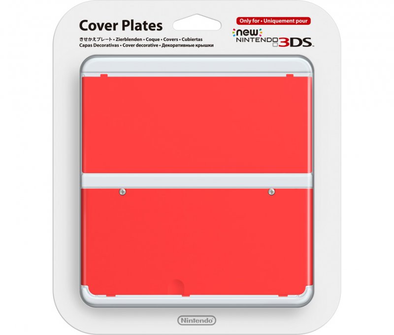 Главное изображение Faceplate (лицевая панель) New Nintendo 3DS (Red) для 3ds