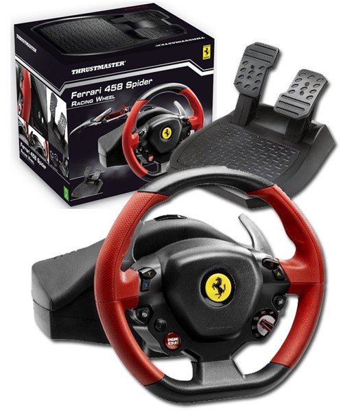 Главное изображение Руль Thrustmaster Ferrari 458 Spider для Xbox One для Xboxone