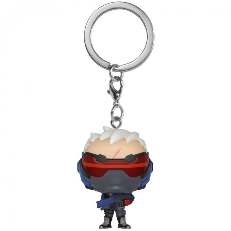 Главное изображение Брелок Funko Pocket POP! Keychain: Overwatch: Soldier