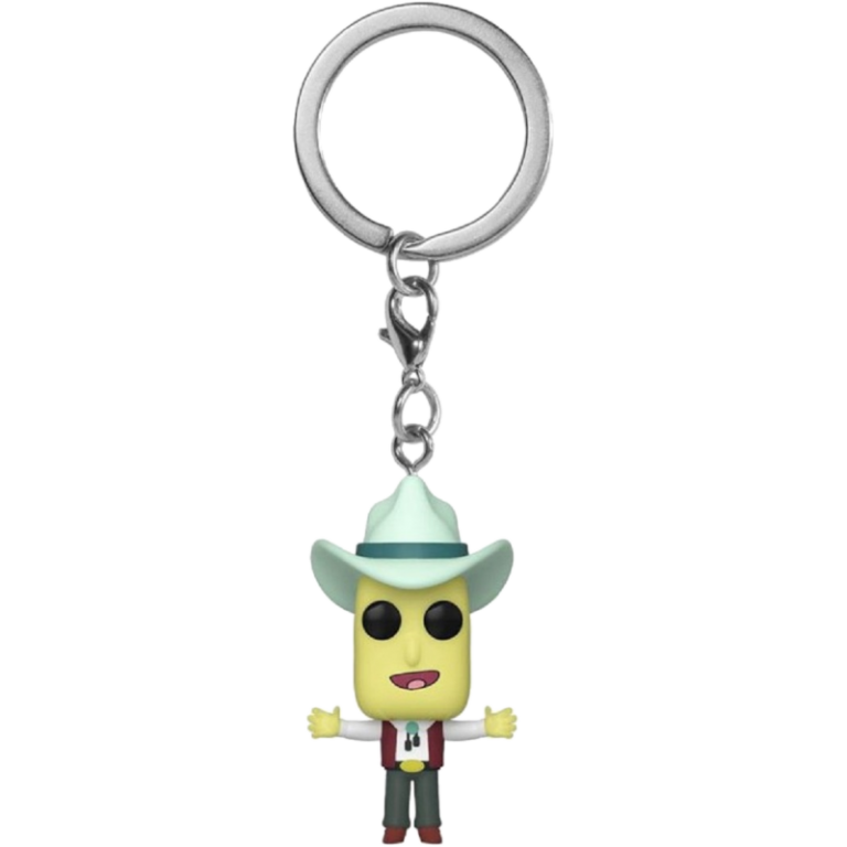 Главное изображение Брелок Funko Pocket POP! Keychain: Rick & Morty: Mr. Poopy Butthole (Auctioneer)